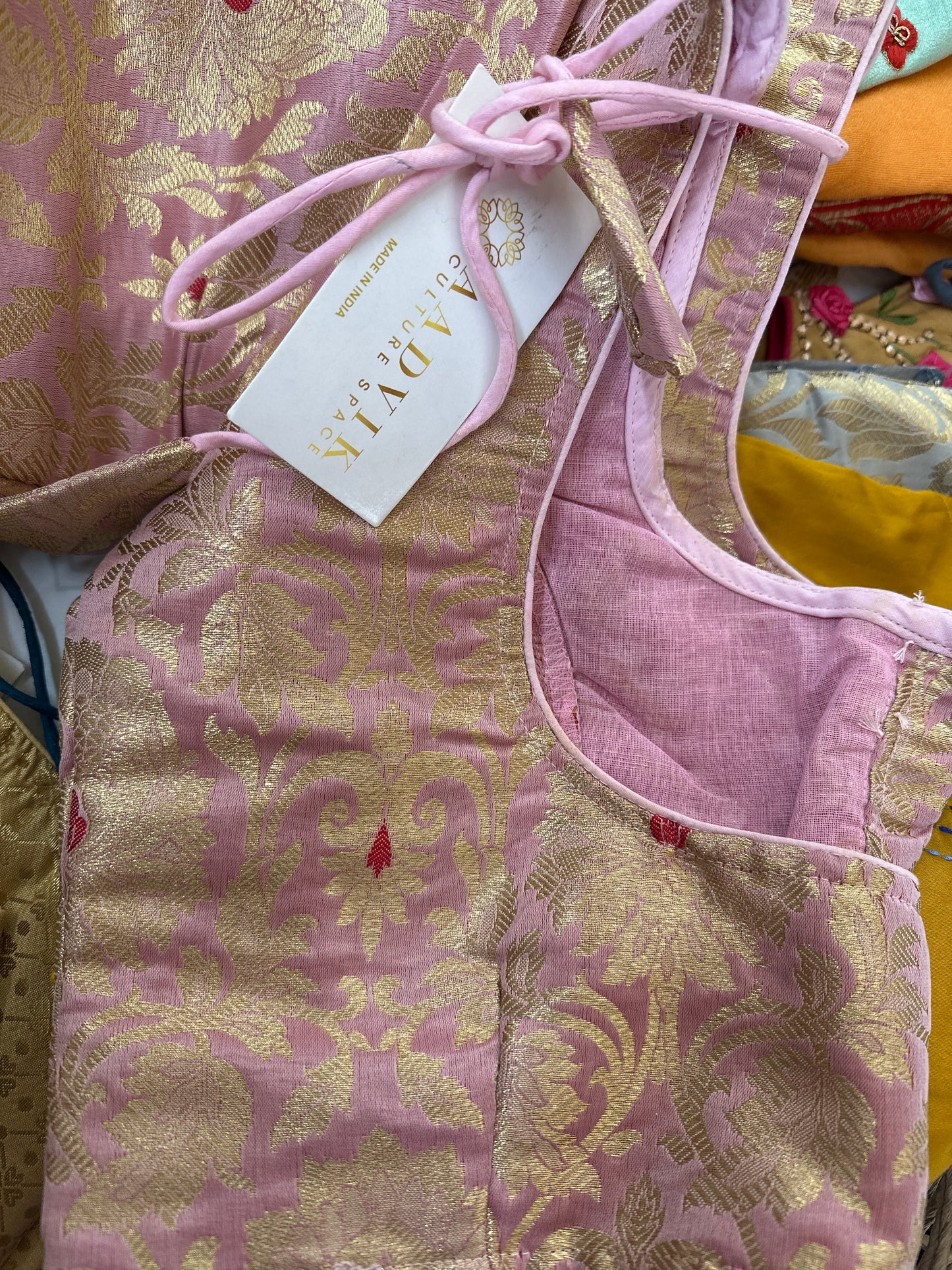 Pink blouse