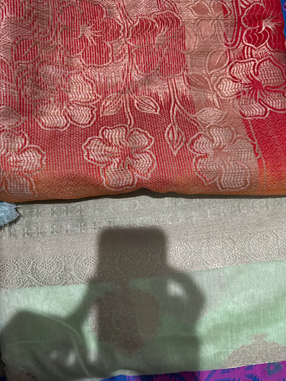 Fancy Saree With Work Blouse
