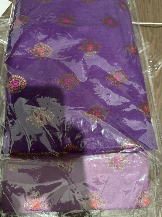 Banarasi temple weave fancy saree