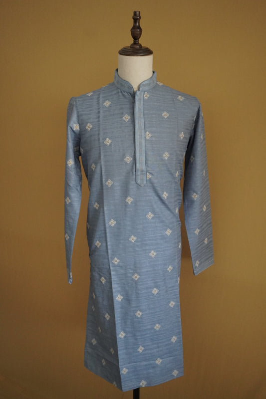 Gray Manikya Viraat Kurta