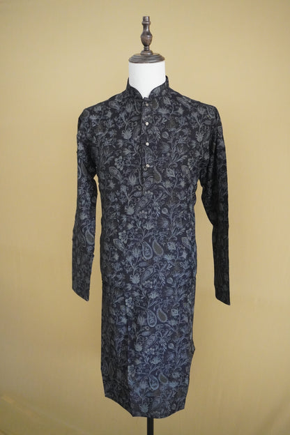 NavyBlue Kalamkari Kurta